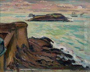 Les Remparts De Saint Malo by Emile-Othon Friesz