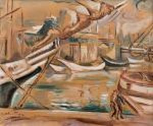 Le Port by Emile-Othon Friesz