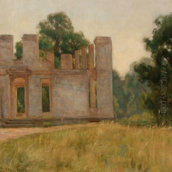 View Of Aldershvileslotsruin In Bagsvaerd - view 1