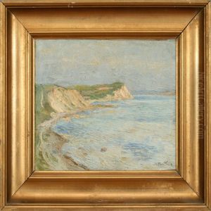A Hilly Coastal Scenery by Achton Friis