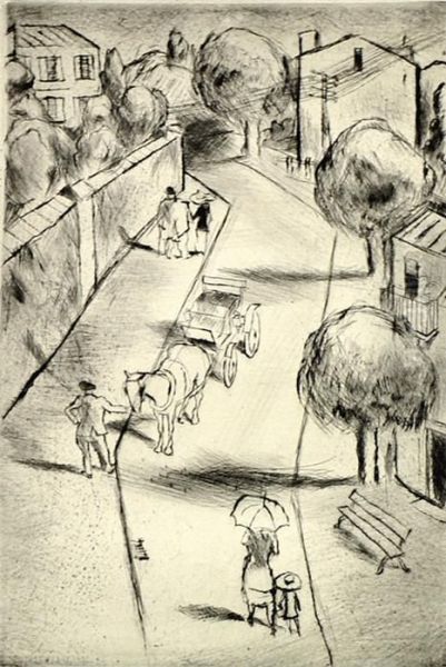 Strasenszene. - view 1