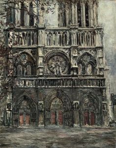 Entrance Of Notre Dame, Paris
