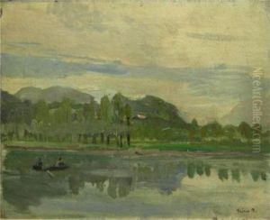 Paesaggio Lacustre by Donato Frisia