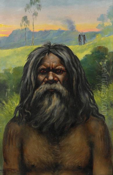 An Aboriginal In His Natural Habitat - view 1