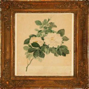 A Rose Branchin Bloom by Niels Fristrup