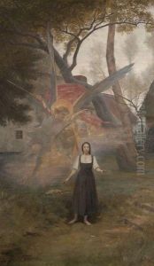 La Vision De Jeanne D'arc by Pierre Fritel