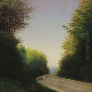 Landscape Near Aarhus by Andreas Fritz