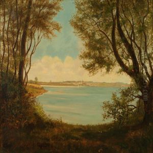 View From Marselisborg Forest Towards Aarhus, Denmark by Andreas Fritz