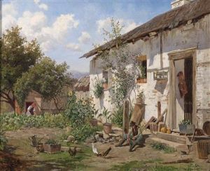 Idyllicfarmhouse Garden