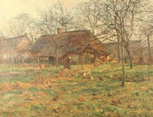 Bauernhaus Mithuhnern by Wilhelm Fritzel
