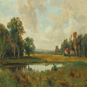 Houses Near The Edge Of The Forrest