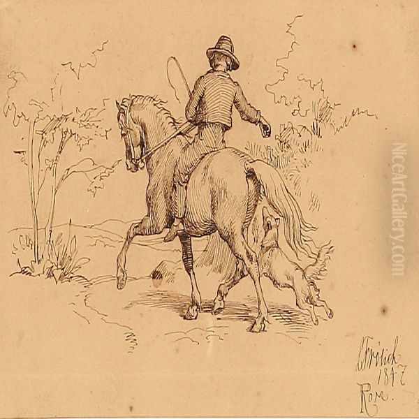 An Italian Rider - view 1