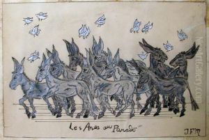 Les Creatures, Les Enes Au Paradis by Jacques Froment-Meurice