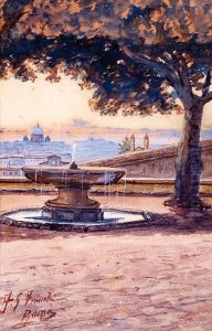 Rzymska Fontanna by F.G Fromenti