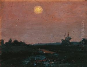 Clair De Lune by Charles Henry Fromuth