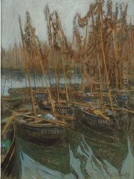 Docked Fishing Boats - view 1