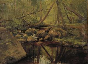 Woodland Landscape by George Albert Frost
