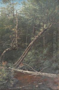 Forest Interior by George Albert Frost