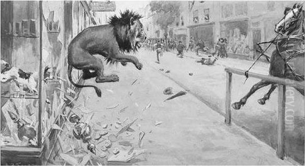The Lion Chase - view 1