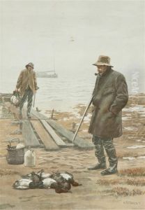 Return From The Hunt by Arthur Burdett (Sr.) Frost