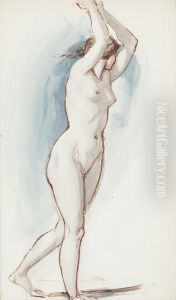 A Nymph by William Edward Frost