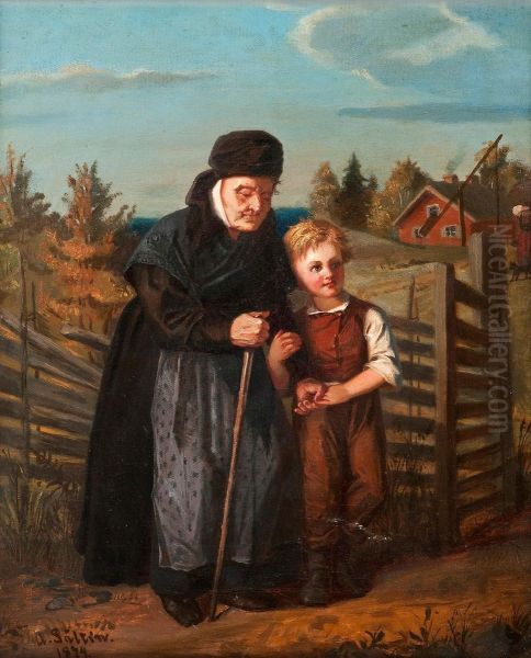 Aboy And His Grandmother - view 1