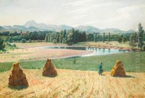 French Landscape by Roger Fry
