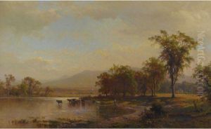 Fishing On A Summer Afternoon by Herman Fuechsel