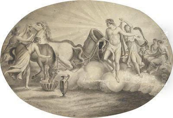Apollo In His Sun Chariot - view 1