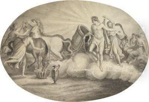 Apollo In His Sun Chariot by Friedrich Heinrich Fuger