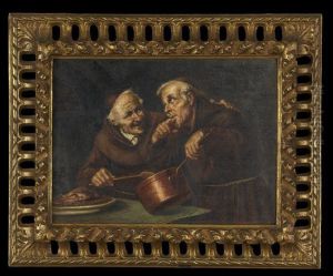 "two Monks In The Kitchen"