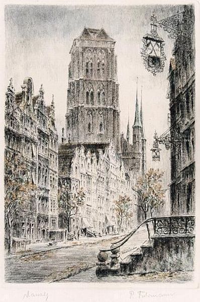 Alstadtansicht In Danzig - view 1