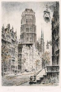 Alstadtansicht In Danzig