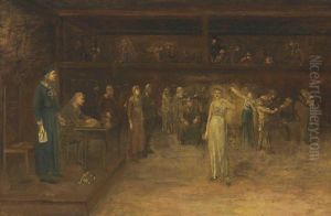 An Examination Of Witnesses In A Trial For Witchcraft by George Fuller