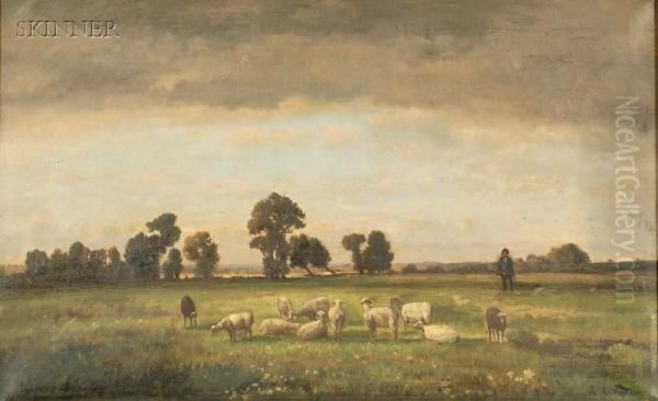 Landscape With A Young Shepherd And His Flock - view 1
