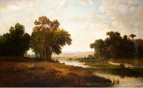Extensive River Landscape - view 1