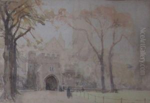 Canterbury Cathedral by Albert Henry Fullwood