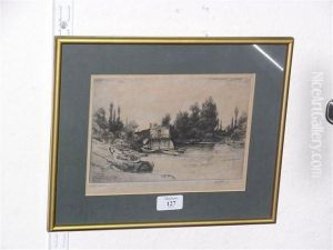 'on The Seine, From Sevres' by John Fullwood