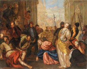 Gesu' E L'adultera by Giovanni Antonio Fumiani