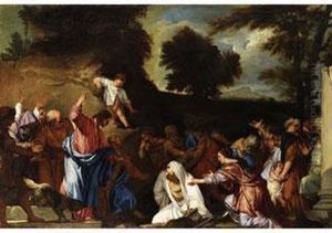 Die Erweckung Des Lazarus by Giovanni Antonio Fumiani