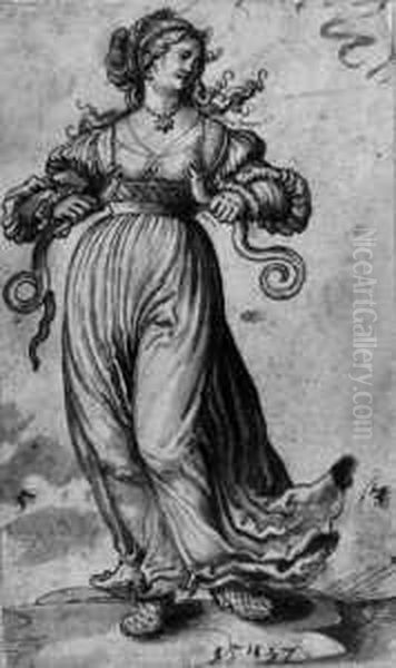 Allegorie Des Neides. - view 1