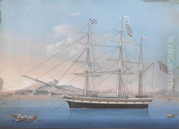 The British Barque
Champion
In The Bay Of Naples - view 1