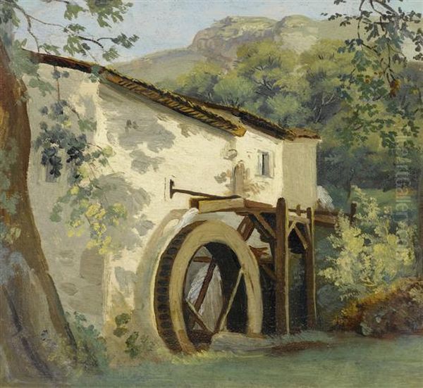 Mill At A Stream - view 1