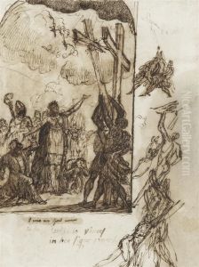 L'invention De La Sainte Croix by Francesco Furini