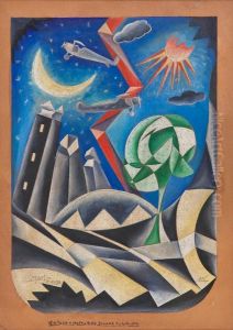 Ventoso Piu Notturno Soluna Futurista by Marfa Futurista