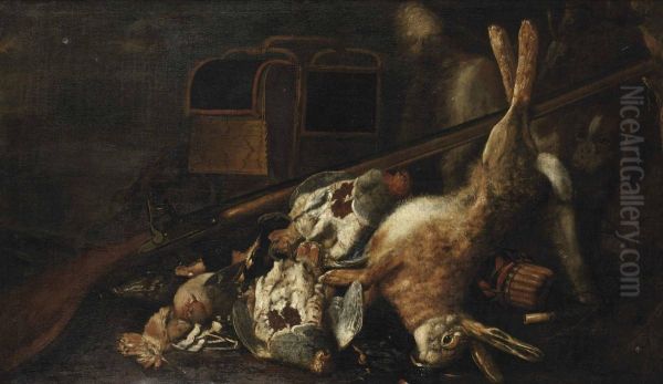 A Dead Hare And Other Game With A Hound by Jan Fyt