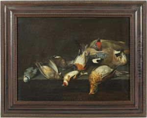 Nature Morte Au Gibier A Plumes by Jan Fyt