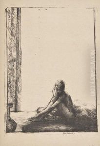 Le Bain by Ethel Gabain