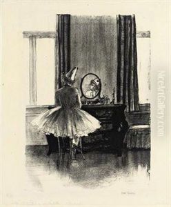 Colombine A Sa Toilette by Ethel Gabain