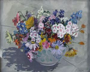 Still Life - "summer Flowers" by Ethel Gabain